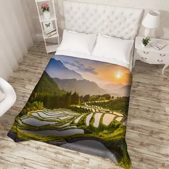 Пледы и покрывала Сирень