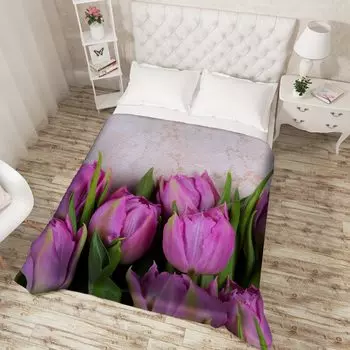 Пледы и покрывала Сирень