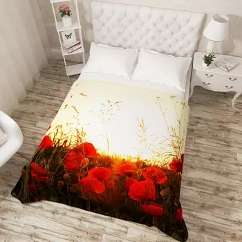 Пледы и покрывала Сирень