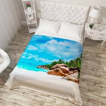 Пледы и покрывала Сирень