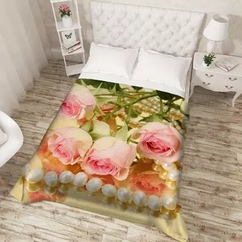 Пледы и покрывала Сирень