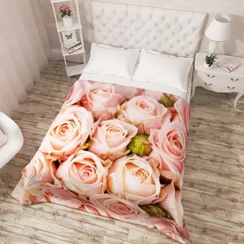 Пледы и покрывала Сирень