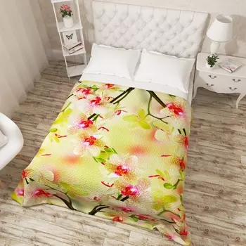 Пледы и покрывала Сирень