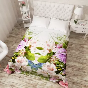 Пледы и покрывала Сирень