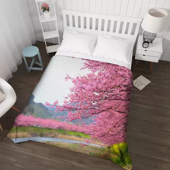 Пледы и покрывала Сирень