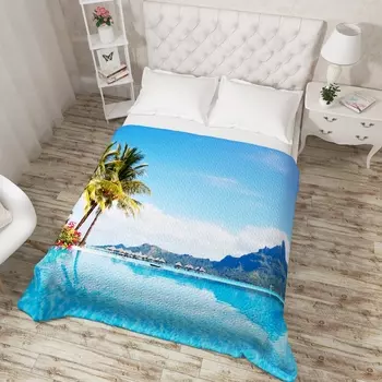 Пледы и покрывала Сирень