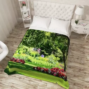 Пледы и покрывала Сирень