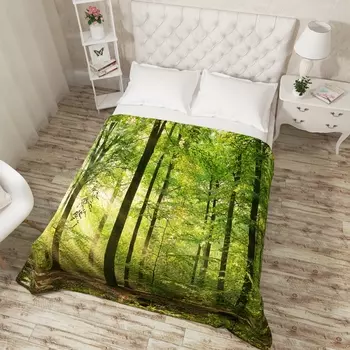 Пледы и покрывала Сирень