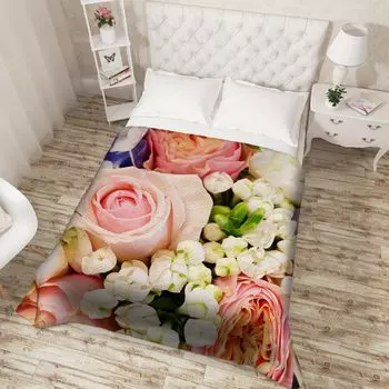 Пледы и покрывала Сирень