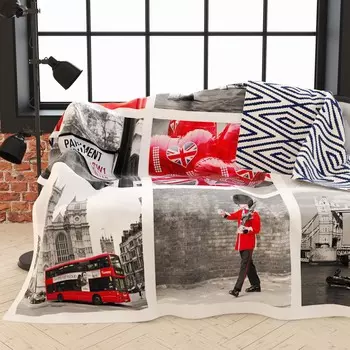 Пледы и покрывала Сирень