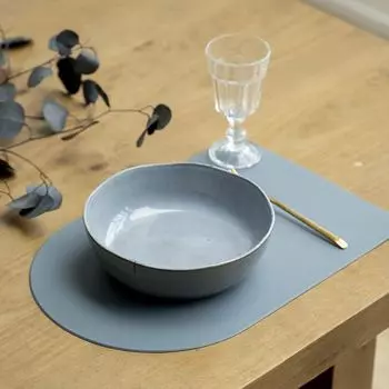 Плейсмат Элип цвет: голубой (45х30 см)