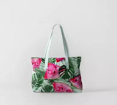 Пляжная сумка Арбузы (50х40 см)