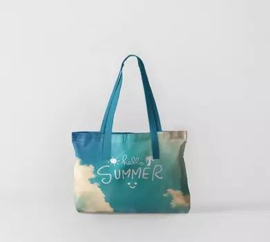 Пляжная сумка Летний привет (50х40 см)