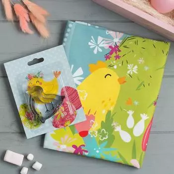 Подарочный набор Цыплята (40х73 см)