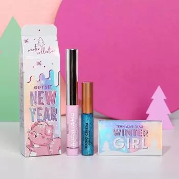 Подарочный набор для макияжа Snow Kitty