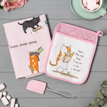 Подарочный набор Кот Рыжик (40х73 см)