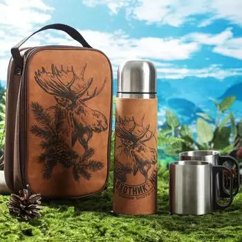 Подарочный набор Лось (500 мл)