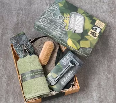 Подарочный набор Настоящему герою (5 предметов)