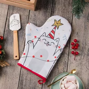 Подарочный набор с прихваткой Catmas