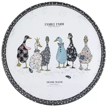 Поднос Family farm (33х2 см)