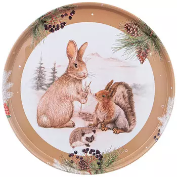 Поднос Кролики (33х2 см)