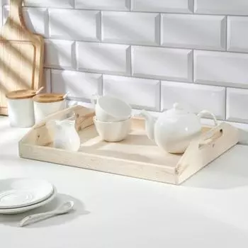 Поднос Под роспись (40х30х7 см)