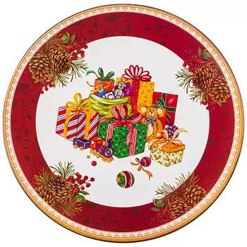 Поднос Рождественская сказка (33х33 см)