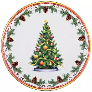 Поднос Рождественская Сказка (40 см)