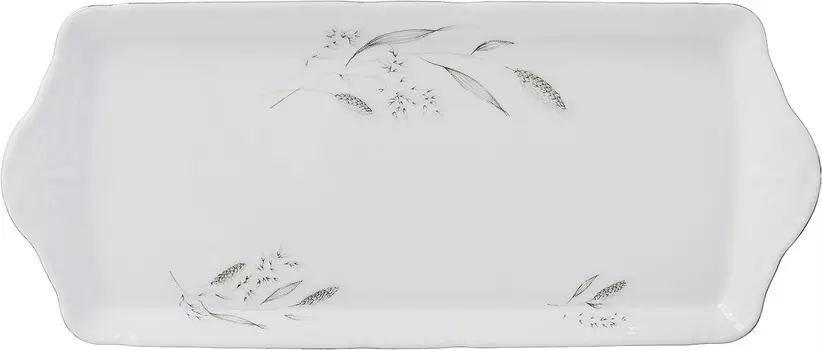Поднос Серебряные колосья (39 см)
