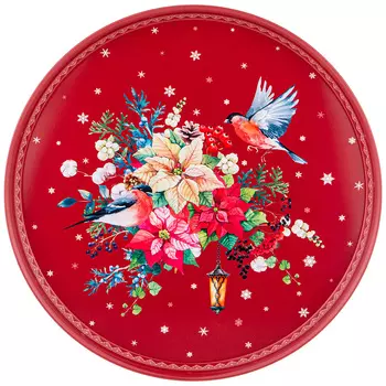 Поднос сервировочный Торжество (33х2 см)