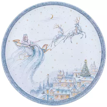 Поднос Снежная королева (33х2 см)