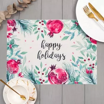 Подстановочная салфетка Гранат (29х40 см - 2 шт)