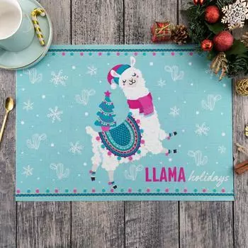 Подстановочная салфетка Лама (29х40 см)