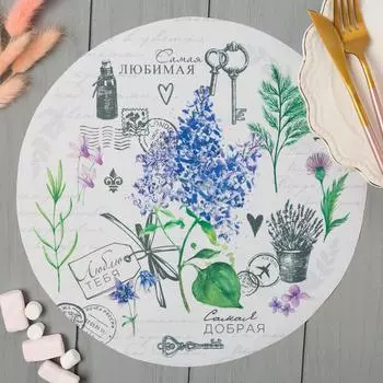 Подстановочная салфетка Любимая Бабушка (30х30 см)