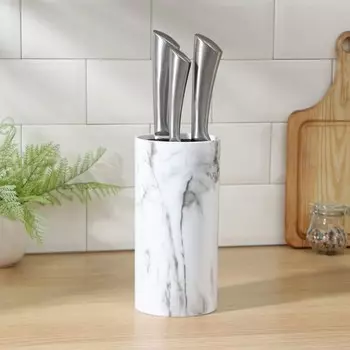 Подставка для ножей Мрамор (22х11 см)