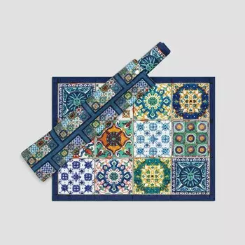 Подставка Эфисио цвет: синий (45х32 см - 2 шт)