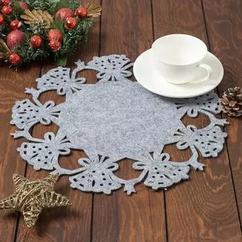 Подставка Колокольчики цвет: серый (30х30 см)