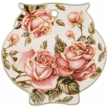 Подставка Корейская роза (16х16х1 см)