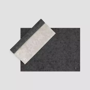 Подставка под горячее Анталь цвет: экрю с графитовым (45х33 см)