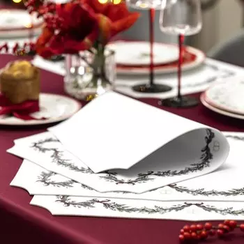 Подставка под горячее Сноуфан цвет: красный (48х35 см)