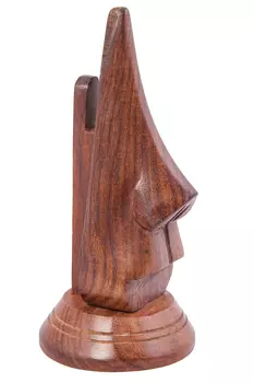Подставка под очки Нос Цвет: Коричневый (7х7х17 см)