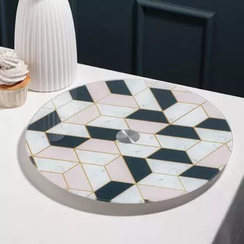 Подставка Розовый мрамор (32 см)