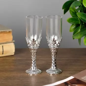 Подсвечник Бокалы (3х3х10,5 см)