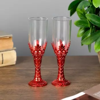 Подсвечник Бокалы (3х3х10,5 см)