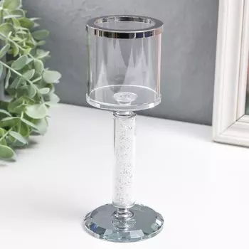 Подсвечник Чаша с кантом (7х7х18 см)