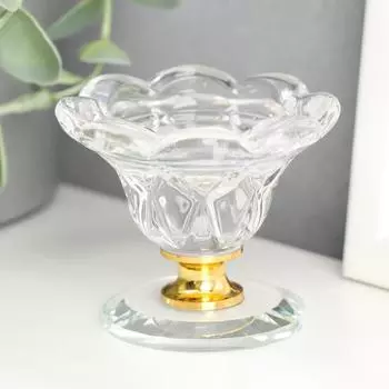Подсвечник Цветочек (6,8х6,8х5,5 см)