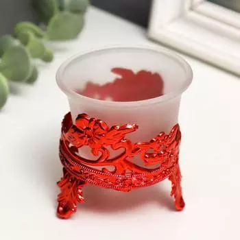 Подсвечник Цветы (6х6х6,5 см)