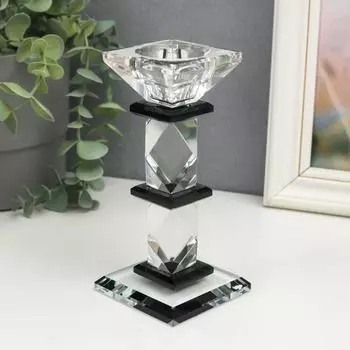 Подсвечник Два ромба (7х7х16 см)