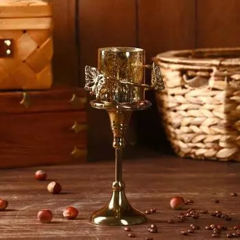 Подсвечник Фабио (6,5х6,5х23,5 см)