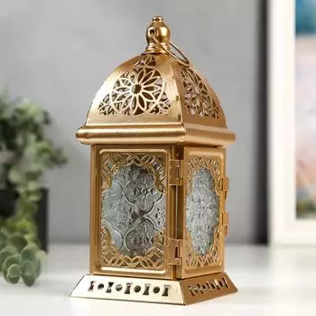 Подсвечник Фонарик. Сахара (10х10х21,5 см)